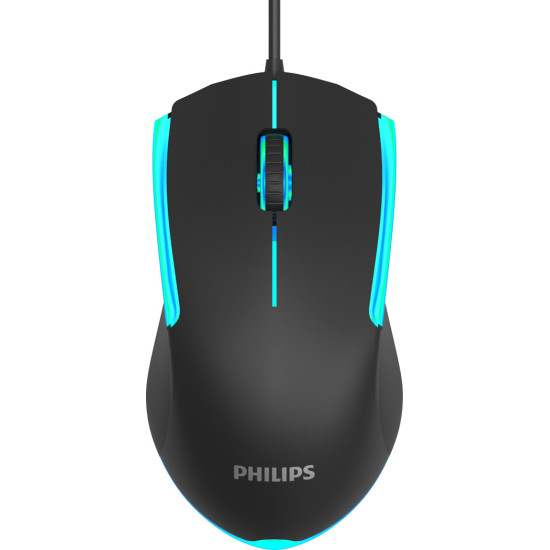 Philips SPK9314 RGB Gaming Ποντίκι Μαύρο