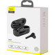 Baseus Encok W07 In-ear Bluetooth Handsfree Ακουστικά με Θήκη Φόρτισης Μαύρα