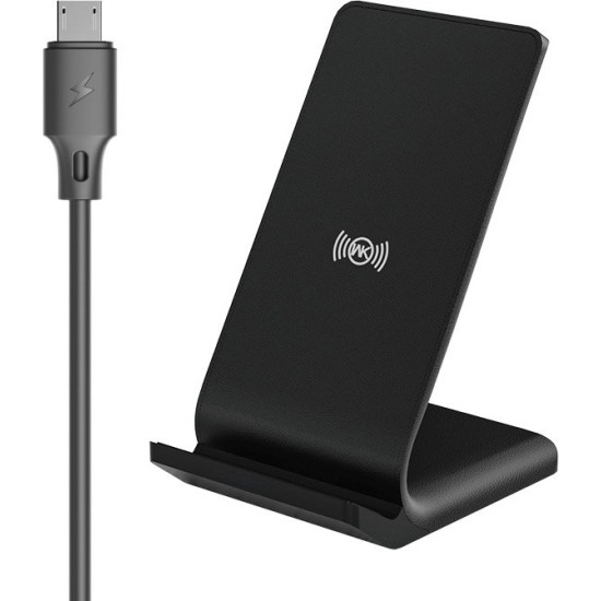 WK Ασύρματος Φορτιστής (Qi Pad) 10W Quick Charge 2.0 Μαύρος (WP-U84)