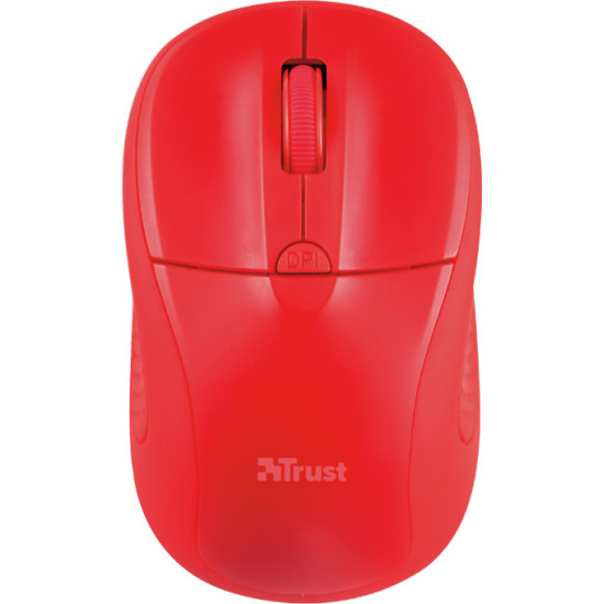 Trust Primo Wireless Ασύρματο Ποντίκι Κόκκινο