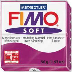 Staedtler Fimo Soft Purple Πολυμερικός Πηλός 57gr Staedtler Fimo Soft Purple Πολυμερικός Πηλός 57gr