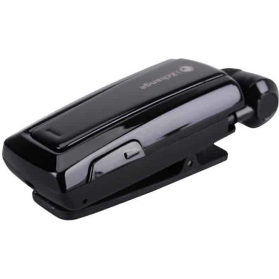 iXchange UA24ST In-ear Bluetooth Handsfree Ακουστικό Πέτου Μαύρο