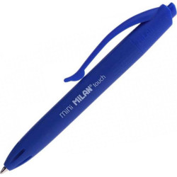 Milan Στυλό Ballpoint 1.0mm με Μπλε Mελάνι P1 Touch Mini