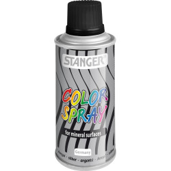 Stanger Σπρέι Βαφής MS με Ματ Εφέ Ασημί 150ml