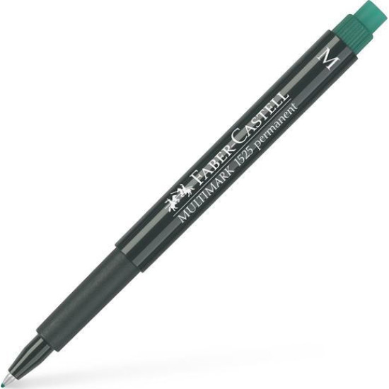 Faber-Castell Multimark 1525 Μαρκαδόρος για CD/DVD 1mm Πράσινος
