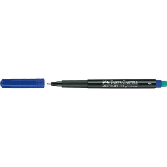 Faber-Castell Multimark 1513 Μαρκαδόρος για CD/DVD 0.6mm Μπλε