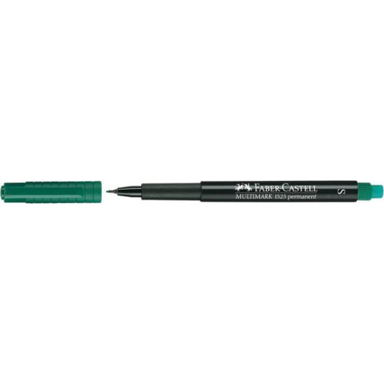 Faber-Castell Multimark 1523 Μαρκαδόρος για CD/DVD 0.4mm Πράσινος
