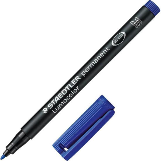 STAEDTLER Μαρκαδόρος Lumocolor M Permanent Μπλε 218.317-3