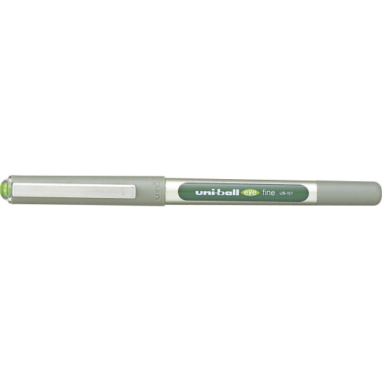 Uni-Ball Στυλό Rollerball 0.7mm με Πράσινο Μελάνι Eye Fine UB-157 Λαχανί