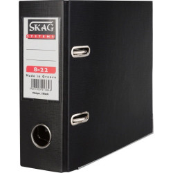 Skag Κλασέρ 8/22 για Χαρτί A5 με 2 Κρίκους Μαύρο Systems P.P