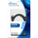 MediaRange HDMI 1.4 Cable HDMI male - mini HDMI male 1.5m Μαύρο MediaRange HDMI 1.4 Cable HDMI male - mini HDMI male 1.5m Μαύρο