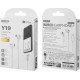 WK Y19 Earbuds Handsfree με Βύσμα Lightning Λευκό