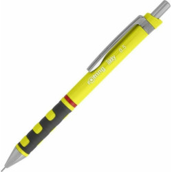 Rotring Tikky Μηχανικό Μολύβι 0.5mm με Γόμα Κατάλληλο για Σχέδιο Neon Yellow