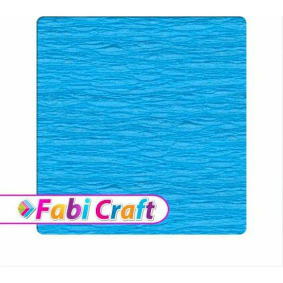 Fabi Χαρτί Γκοφρέ Γαλάζιο 50x200εκ.