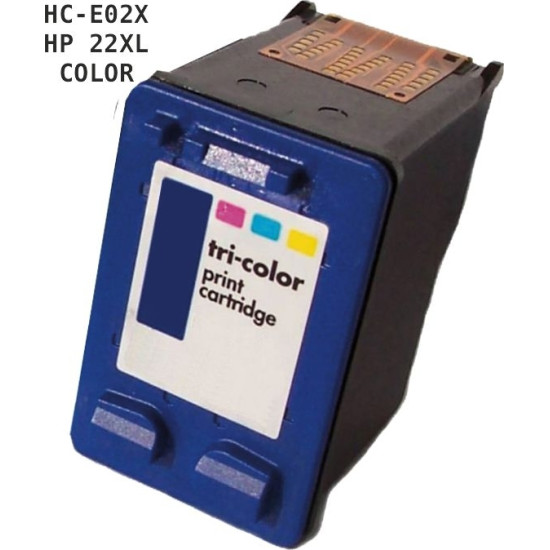 Συμβατό Μελάνι Εκτυπωτή InkJet HP 22XL (C9352CE) Πολλαπλό (Color)