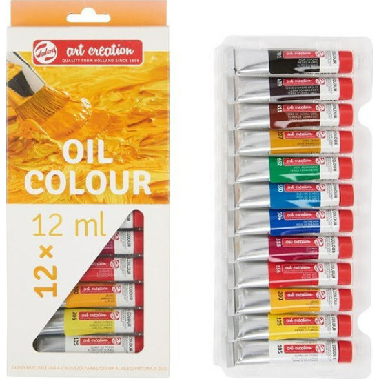 Royal Talens Oil Colour Set Σετ Λαδομπογιές 12ml 12τμχ