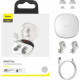 Baseus WM01 Plus In-ear Bluetooth Handsfree Ακουστικά με Θήκη Φόρτισης Λευκά