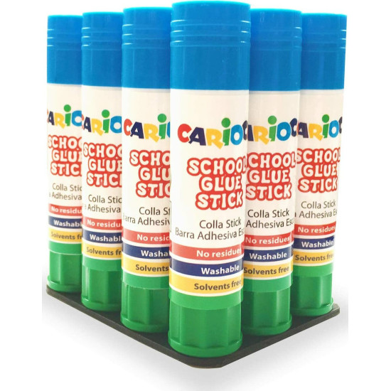 Carioca Κόλλα Stick School Glue για Χαρτί 20gr Χωρίς Διαλύτες