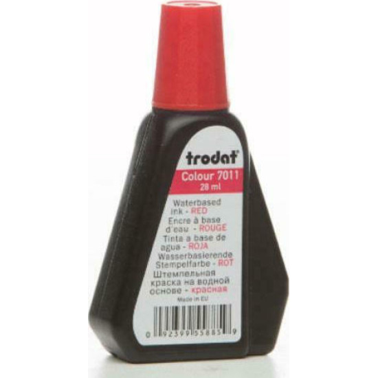 Trodat 7011 Μελάνι Αυτόματης Σφραγίδας Κόκκινο