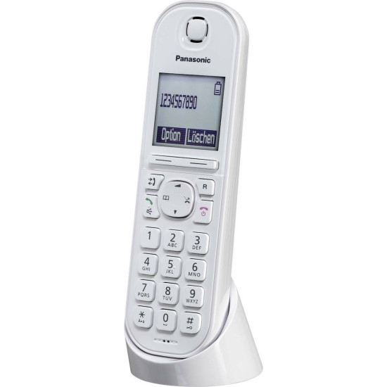 Panasonic KX-TGQ200 Ασύρματο Τηλέφωνο IP Λευκό Panasonic KX-TGQ200 Ασύρματο Τηλέφωνο IP Λευκό