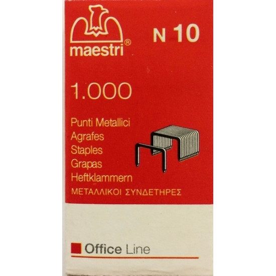 Romeo Maestri Σύρματα Συρραπτικού No.10 1000τμχ 1002101