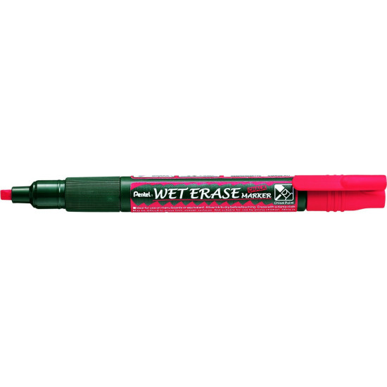 Pentel Wet Erase Chalk Marker Μαρκαδόρος Κόκκινος Μαυροπίνακα Υγρής Κιμωλίας για Γυαλί 2-4mm Pentel Wet Erase Chalk Marker Μαρκαδόρος Κόκκινος Μαυροπίνακα Υγρής Κιμωλίας για Γυαλί 2-4mm