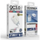 WK Φορτιστής με Θύρα USB-A και Καλώδιο Lightning 18W Quick Charge 3.0 Λευκός (WP-U57) IPHONE
