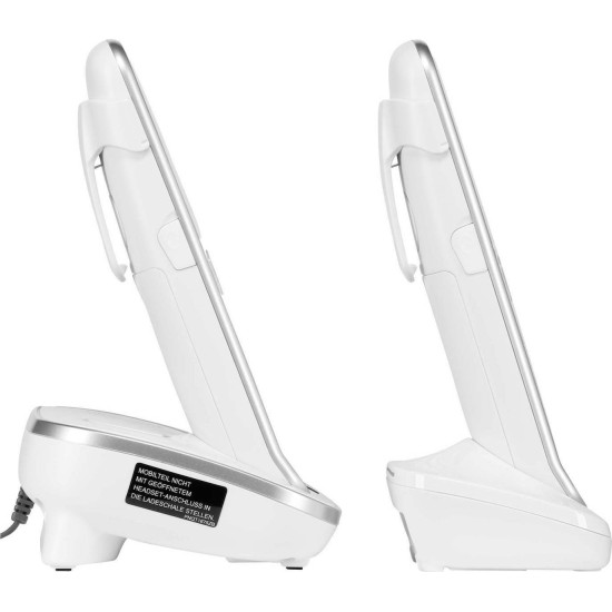 Panasonic KX-TGJ322 Ασύρματο Τηλέφωνο Duo με Aνοιχτή Aκρόαση Λευκό