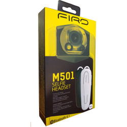 Firo M501 Earbud Bluetooth Handsfree Λευκό