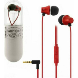 WK Wi80 In-ear Handsfree με Βύσμα 3.5mm Κόκκινο