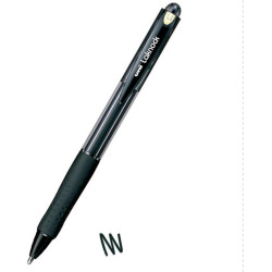 Uni-Ball Στυλό Ballpoint 1.4mm με Μαύρο Mελάνι Laknock SN-100