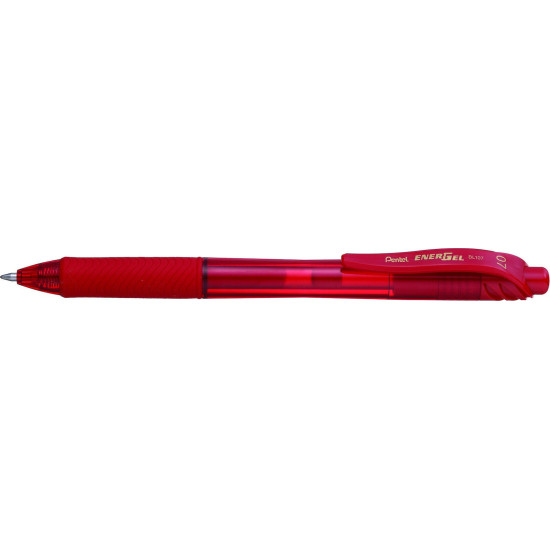 Pentel Στυλό 0.7mm με Κόκκινο Mελάνι Energel