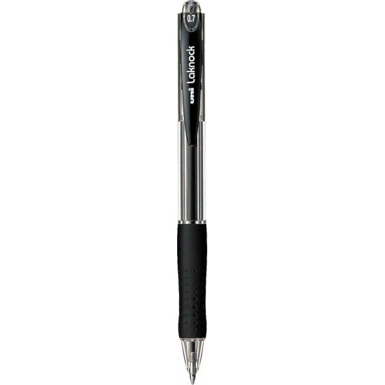 Uni-Ball Στυλό Ballpoint 0.7mm με Μαύρο Mελάνι Laknock SN-100 Uni-Ball Στυλό Ballpoint 0.7mm με Μαύρο Mελάνι Laknock SN-100