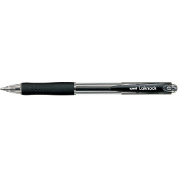 Uni-Ball Στυλό Ballpoint 0.7mm με Μαύρο Mελάνι Laknock SN-100