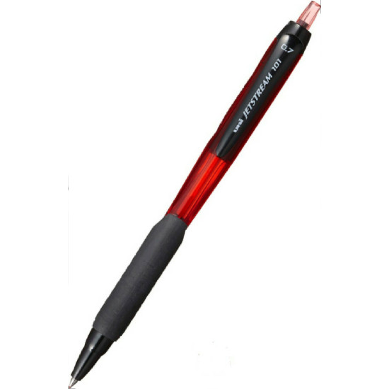 Uni-Ball Στυλό Ballpoint 0.7mm με Κόκκινο Mελάνι Jetstream SXN-101 Uni-Ball Στυλό Ballpoint 0.7mm με Κόκκινο Mελάνι Jetstream SXN-101