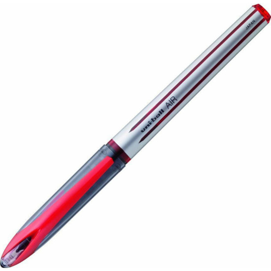 Uni-Ball Στυλό Rollerball 0.7mm με Κόκκινο Mελάνι Air Medium UBA-188-L