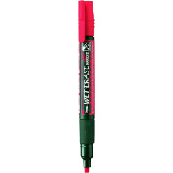 Pentel Wet Erase Chalk Marker Μαρκαδόρος Κόκκινος Μαυροπίνακα Υγρής Κιμωλίας για Γυαλί 2-4mm