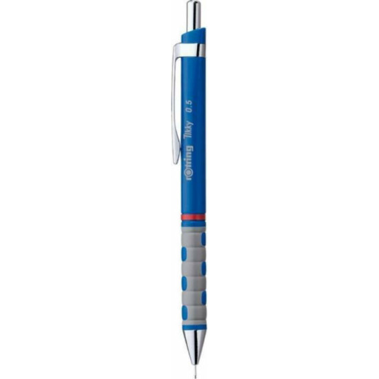 Rotring Tikky Μηχανικό Μολύβι 0.5mm με Γόμα Κατάλληλο για Σχέδιο Μπλε