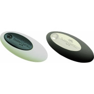 Faber-Castell Γόμα για Μολύβι Οβάλ με Πλαστική Λαβή (Διάφορα Χρώματα)