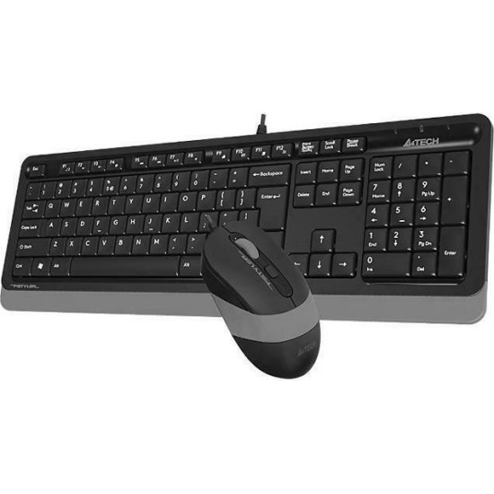 A4Tech F1010 Σετ Πληκτρολόγιο & Ποντίκι Αγγλικό US