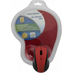 Esperanza EM125 Ενσύρματο Ποντίκι Κόκκινο