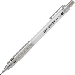 Pentel Graphgear 300 0.5mm με Γόμα Κατάλληλο για Σχέδιο Λευκό
