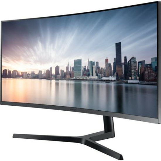 Samsung C34H890WGR VA Curved Monitor 34" QHD 3440x1440 με Χρόνο Απόκρισης 4ms GTG
