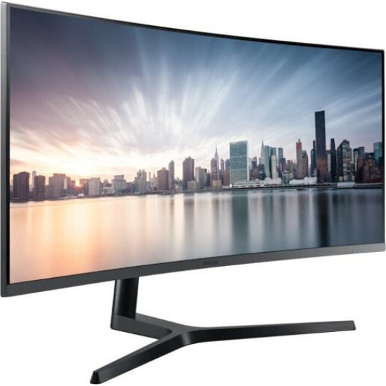 Samsung C34H890WGR VA Curved Monitor 34" QHD 3440x1440 με Χρόνο Απόκρισης 4ms GTG