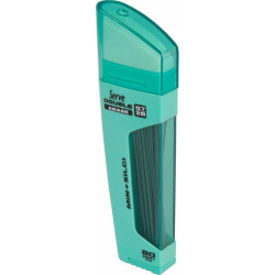 Serve Μύτες Μολυβιού Τιρκουάζ με Γομολάστιχα 80τμχ Πάχους 0.7mm Τύπου 2B