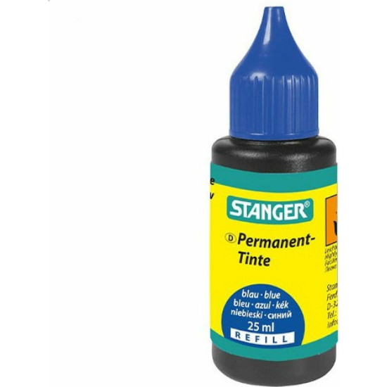 Stanger Ανταλλακτικό Μελάνι για Μαρκαδόρο σε Μπλε χρώμα 25ml