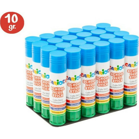 Carioca Κόλλα Stick School Glue για Χαρτί 10gr Χωρίς Διαλύτες