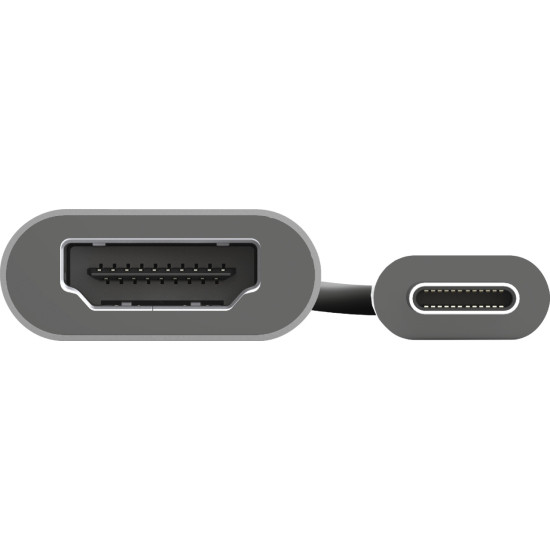 Trust Dalyx Μετατροπέας USB-C male σε HDMI female Γκρι