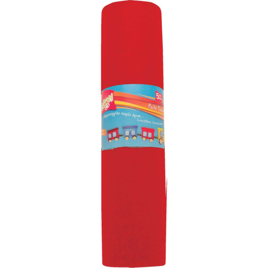 Groovy Office Τσόχα Κόκκινη σε Ρολό 180γρ. 0.5.x 5 m