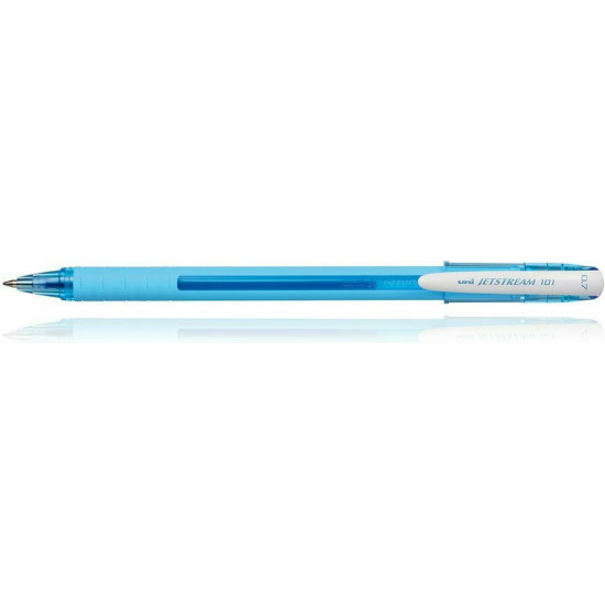 Uni-Ball Στυλό Ballpoint 0.7mm με Μπλε Mελάνι Jetstream SX-101FL Aqua Uni-Ball Στυλό Ballpoint 0.7mm με Μπλε Mελάνι Jetstream SX-101FL Aqua
